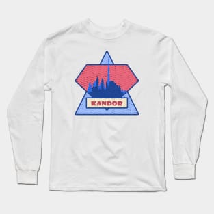 Kandor Travel Decal Long Sleeve T-Shirt